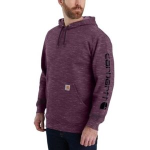 🆕️ Carhartt Men's Purple Graphic Hooded Sweatshirt